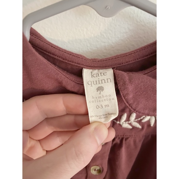 Kate Quinn Embroidered Bubble Bodysuit Size 0-3 - Picture 4 of 4